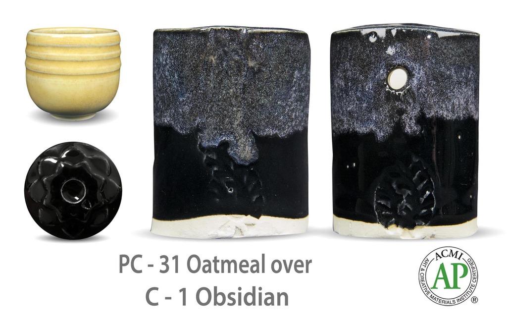 Kombinace s PC glazurami Kombinace s PC glazurami