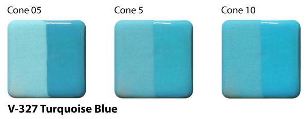 Podglazurová barva Amaco V-327 turquoise blue / 59 ml
