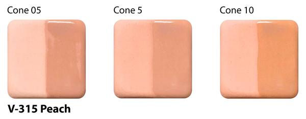 Podglazurová barva Amaco V-315 peach / 59 ml