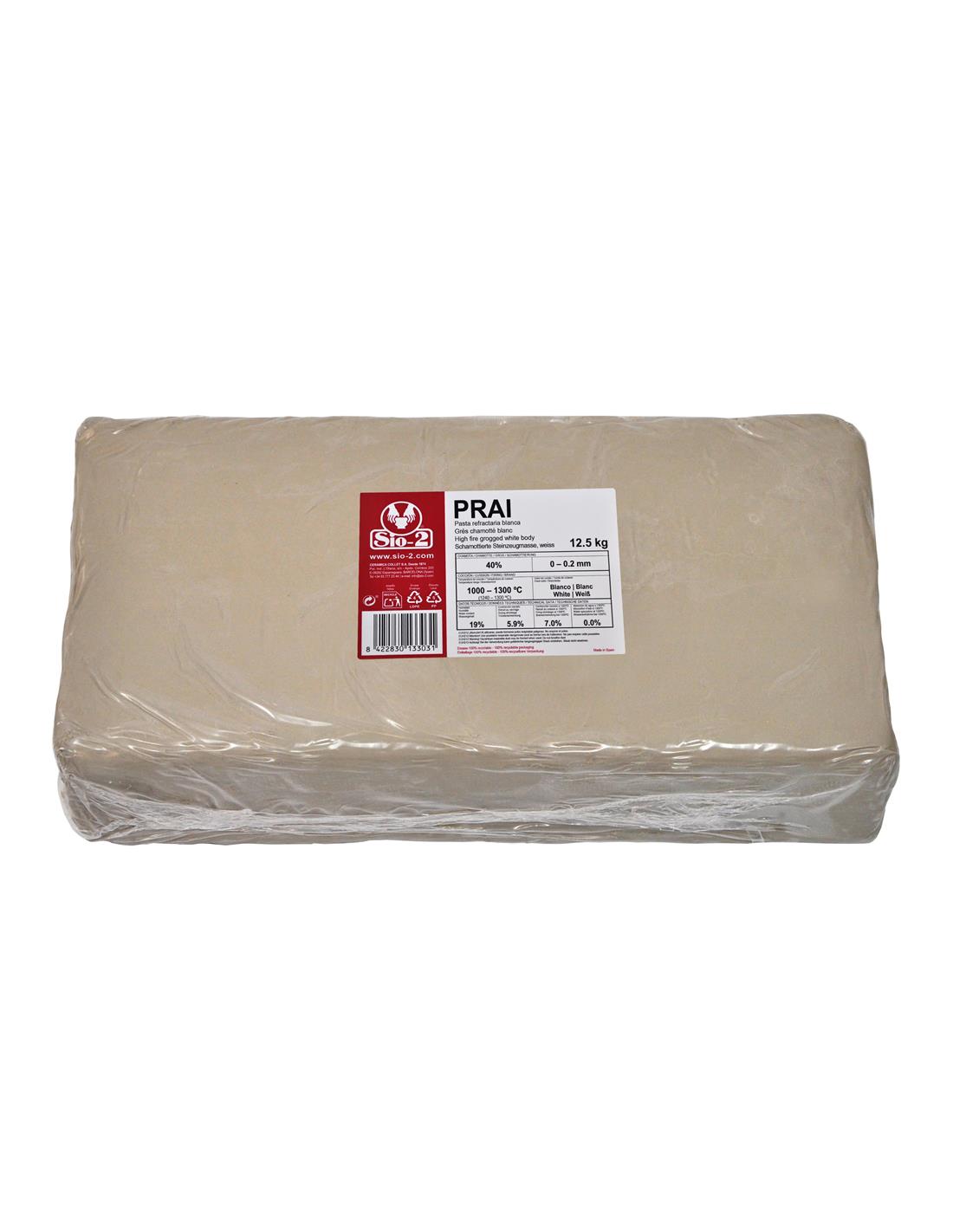 Sio-2 hmota PRAI - bílá kamenina s jemným ostřivem / 12,5kg