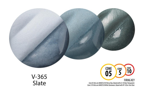 Podglazurová barva Amaco V-365 Slate / 59 ml