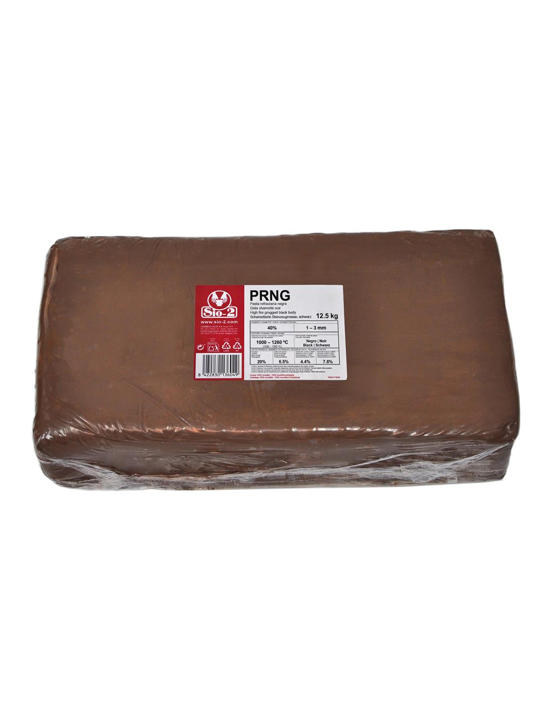 Sio-2 hmota PRNG - černá hmota s ostřivem / 12,5kg